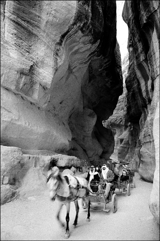 Entrance to the city of stone. Petra, Jordan