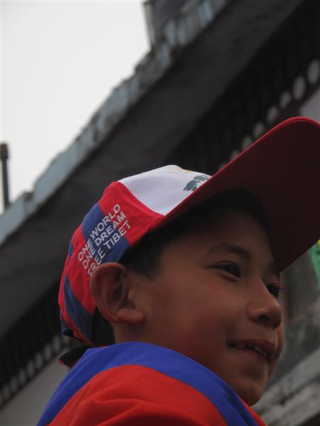 Young Tibetan boy