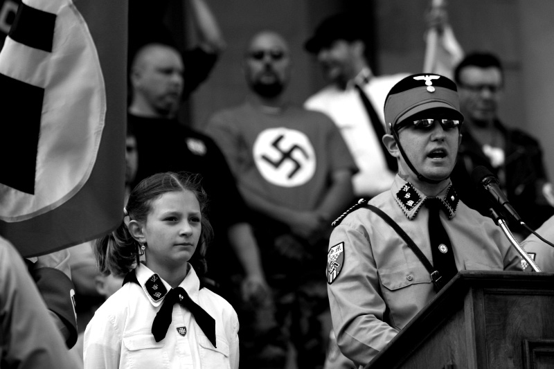 The National Socialist Movement Rallies in Michigan