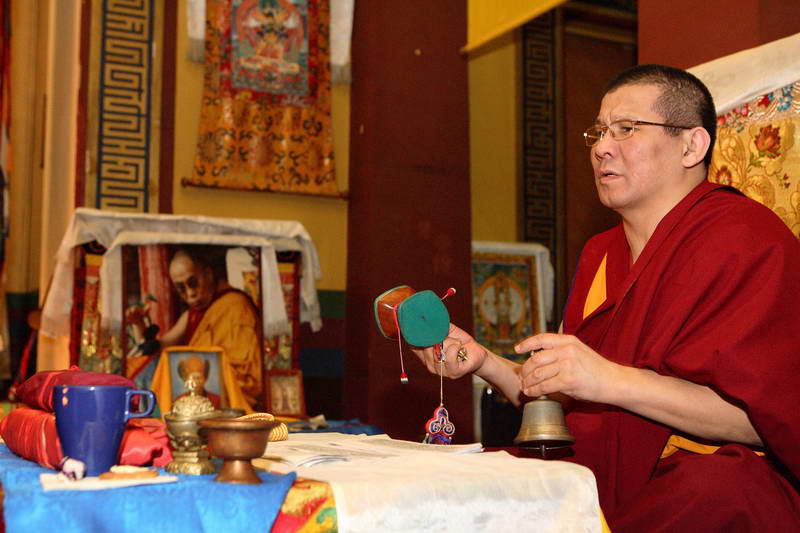 Together with Dalai Lama