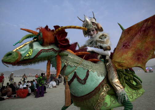 Dragon Lady Burning Man 2006