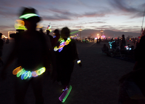 Evening Burning Man 2006