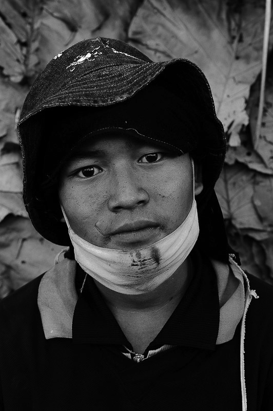 Burmese immigrants Thailand portraits