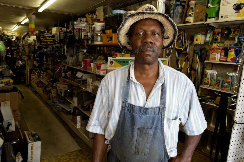 Eli Day, owner of Oak Cliff Paint and Hardware