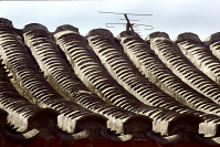 Traditional Chinese roof.