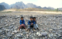 Children on Beijing suburb.