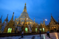 Shwedagon pagoda , Yangon