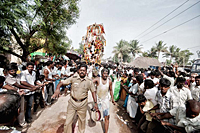 Lord Aravan in procession