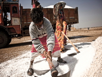Salt workers, Kutch, India