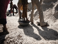 Salt workers, Kutch, India