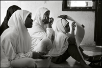 Girls during the English lesson at an orphanage in Banda Aceh Indonesia